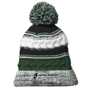 Shaker Lakes Board Member Pom Pom Team Beanie
